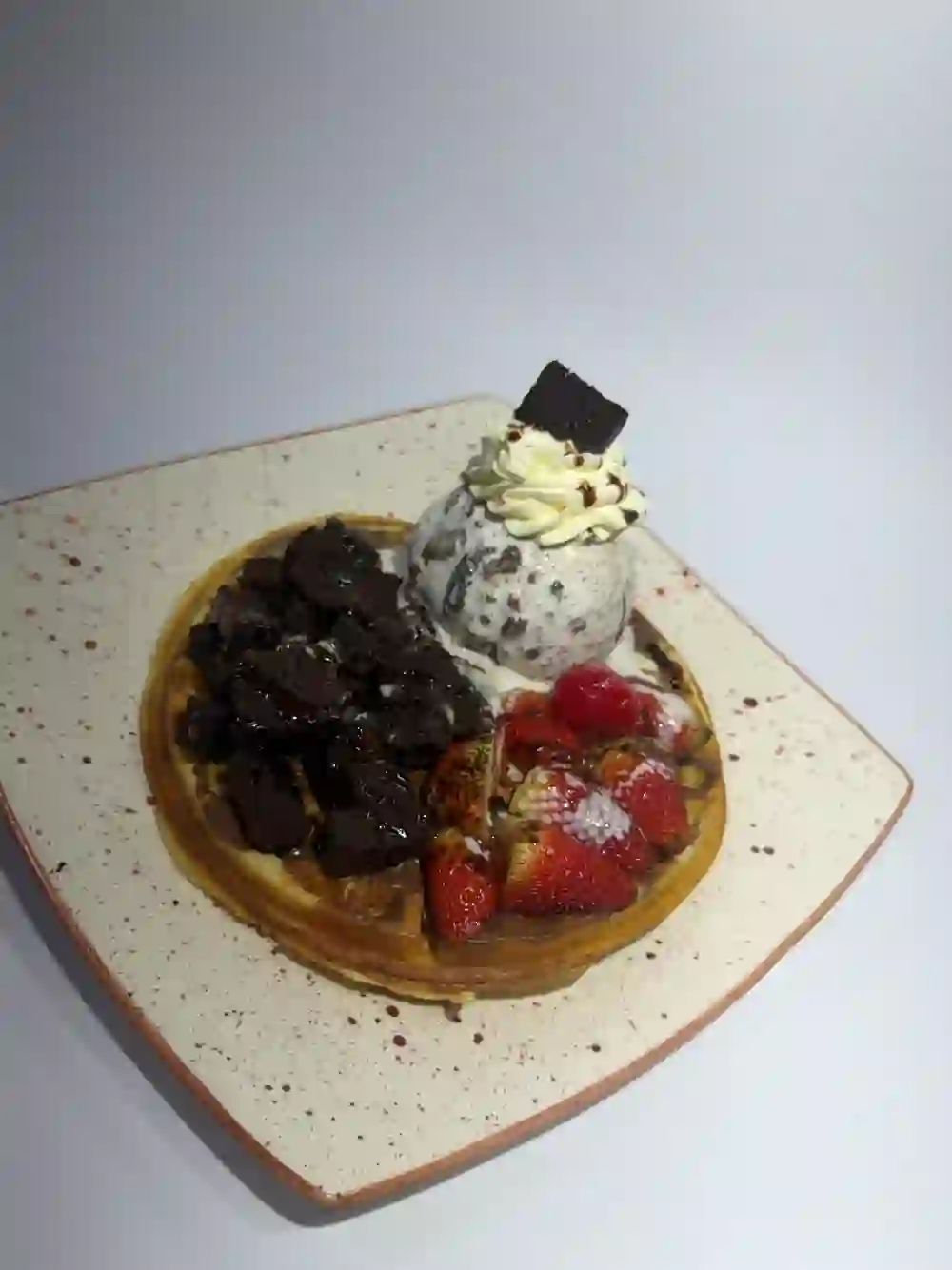 Waffles Fusión de Chocolate